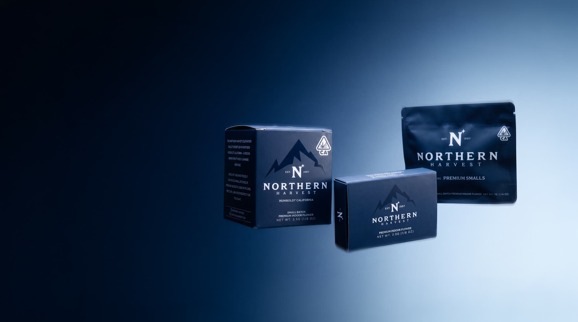 Northern Harvest premium indoor cannabis flower from Humboldt, California